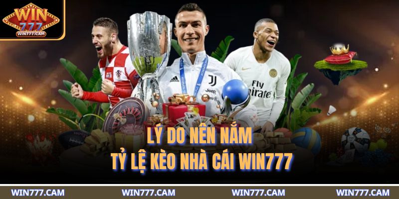 Lý do nên nắm tỷ lệ kèo nhà cái WIN777